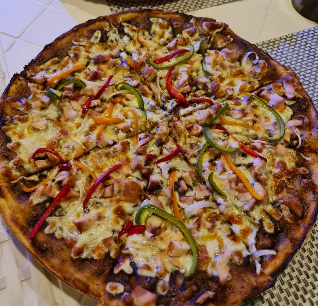 Pizza BBQ Chicken  (6")