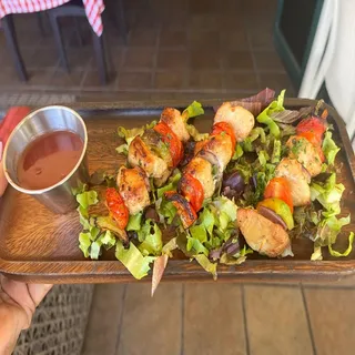 Grilled Chicken Skewers