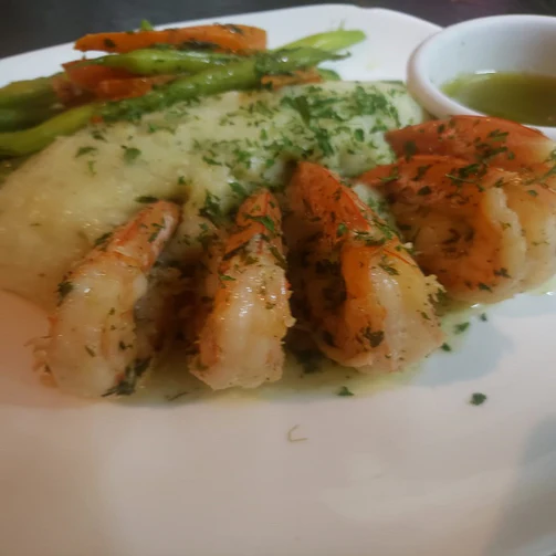 Garlic Herbed Jumbo Shrimps