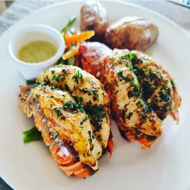 Grilled Lobster Tails (seasonal)