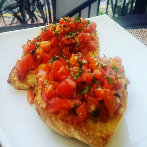 (C)Bruschetta Marinated Tomato 