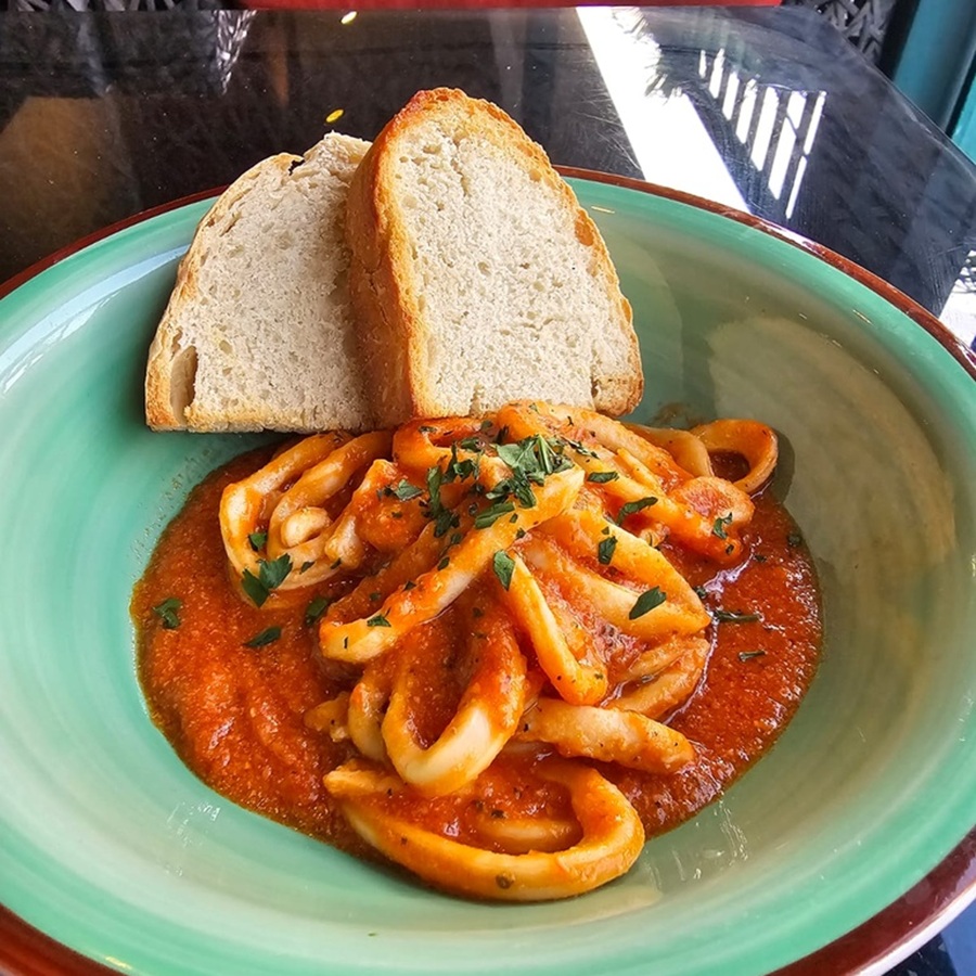 Spicy Sauteed Calamari 