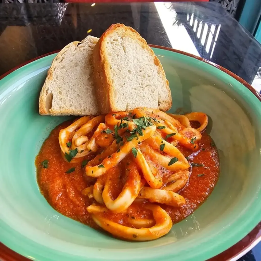 Spicy Sauteed Calamari 