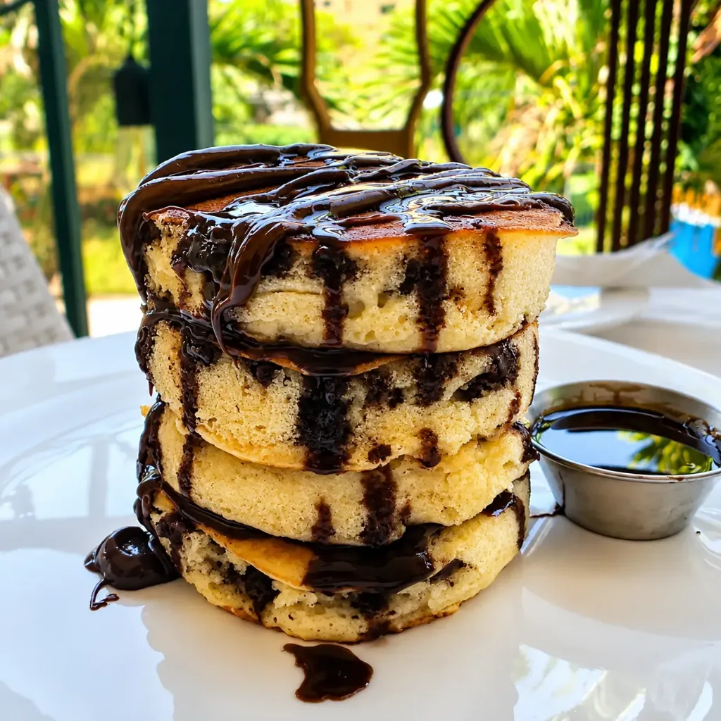 Chocolate Bits Pancakes