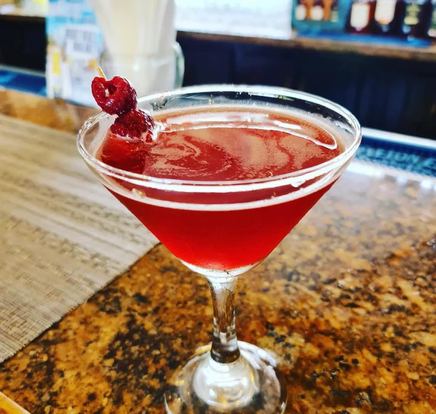 Raspberry Martini