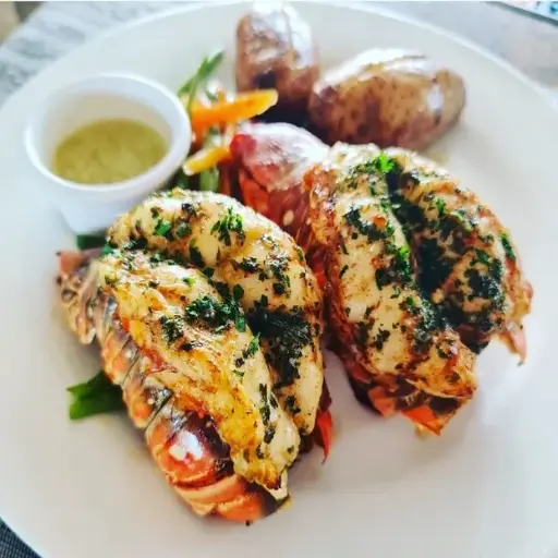 Grilled Lobster Tails (seasonal)