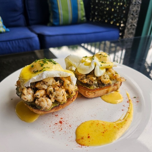 Shrimp or Lobster Avocado Ciabatta 