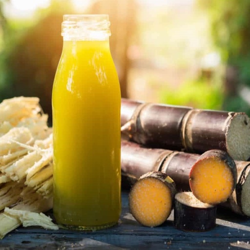 Fresh Sugarcane Juice with Lemon 