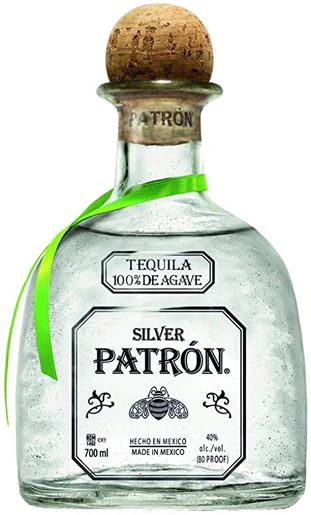 Silver Patron Tequila - Mexico