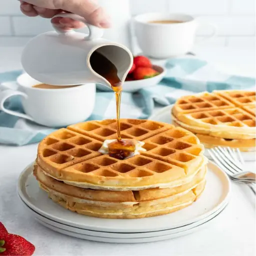 Waffles & Syrup with Options 